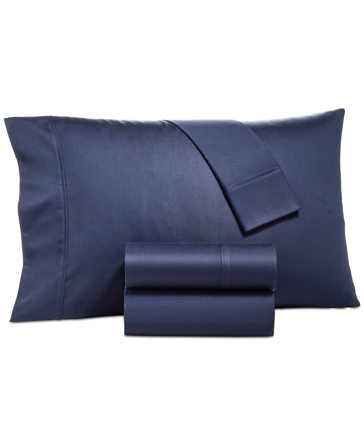 King Navy 1250 Thread Count 4 pc. Sheet Set R858254