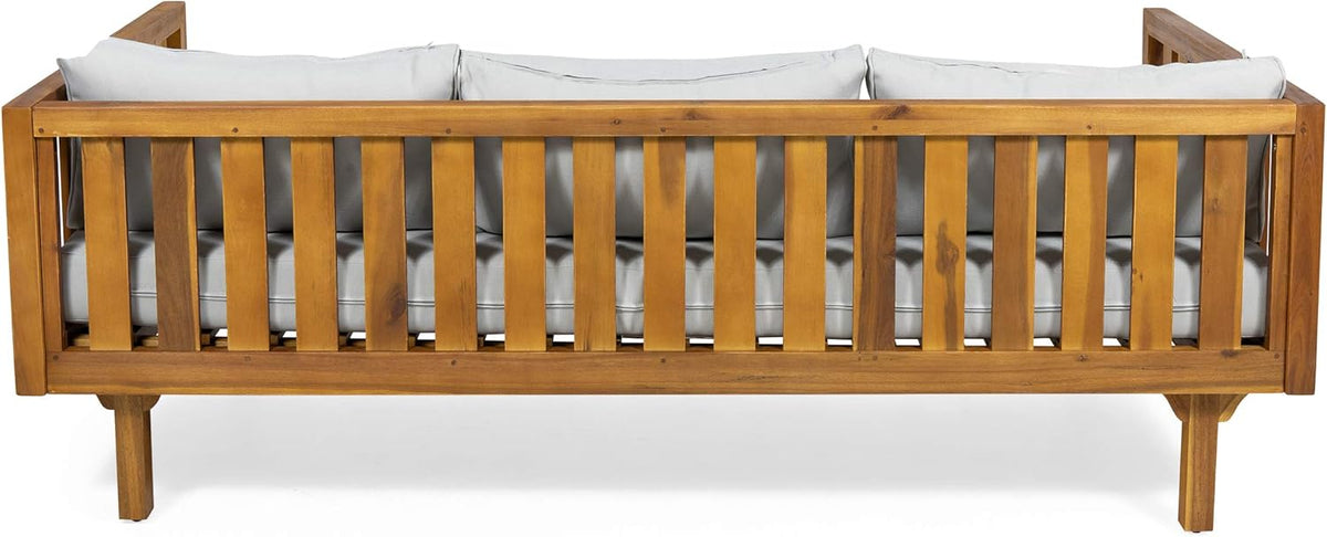 3 Seater Acacia Wood Daybed C877