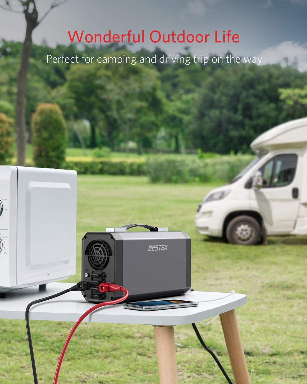 1200W Car Power Inverter with LCD Display Dual USB M952227