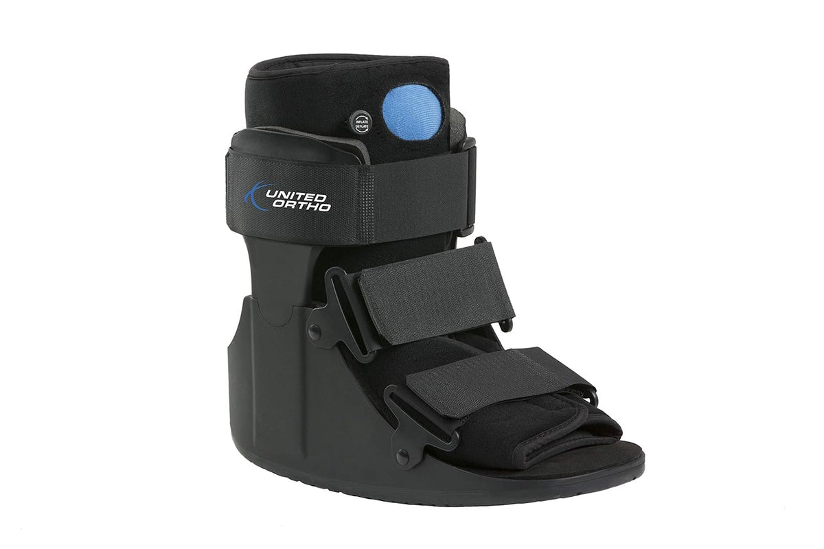 Black Large Short Air Cam Walker Fracture Boot W932