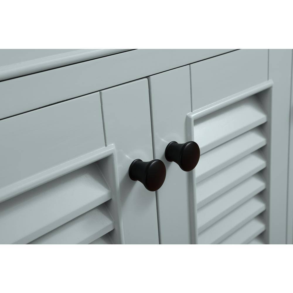 60 in. Light Green Bathroom Vanity Cabinet X7718
