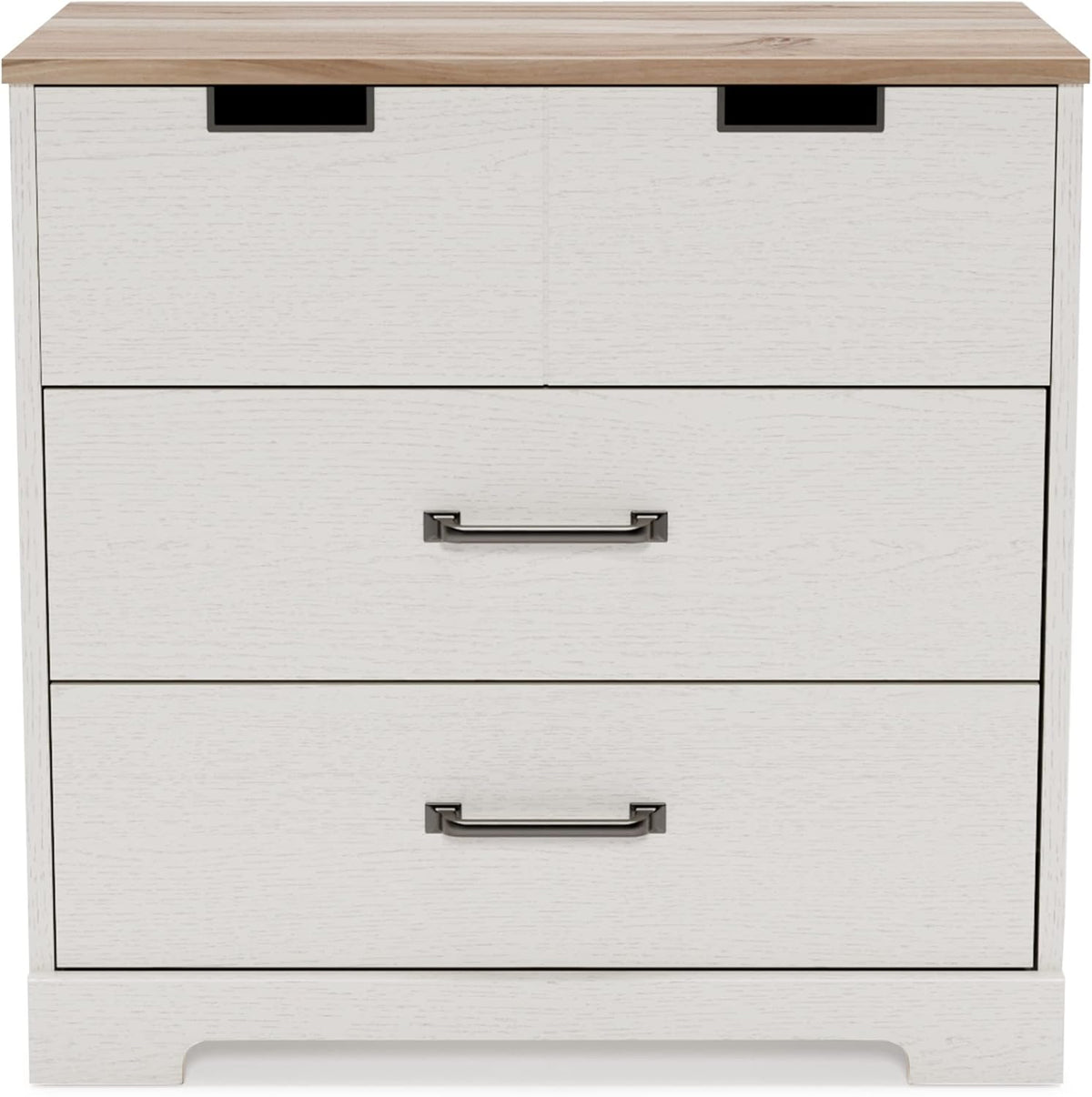 White 5 Drawer Wood Chest V95765
