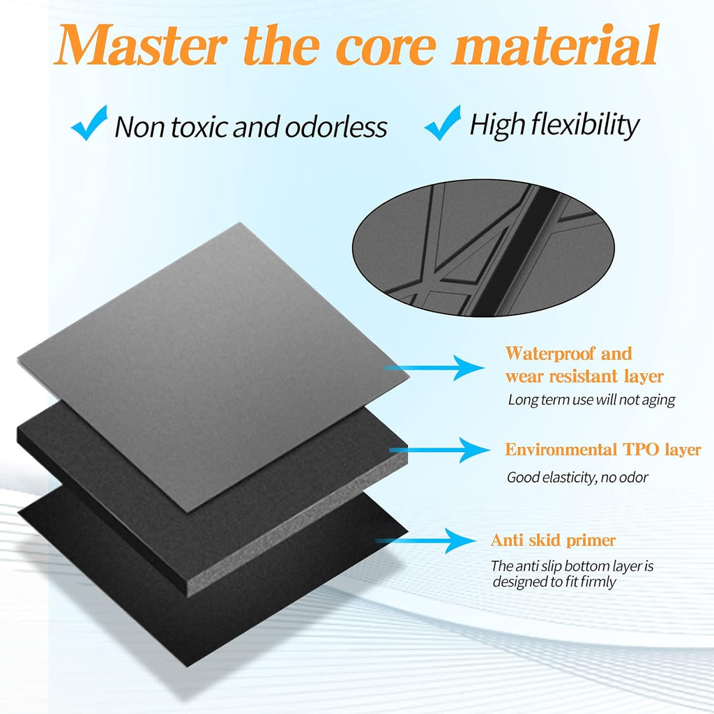 Black TPO All Weather Cargo Liner Pack of 2 D216580