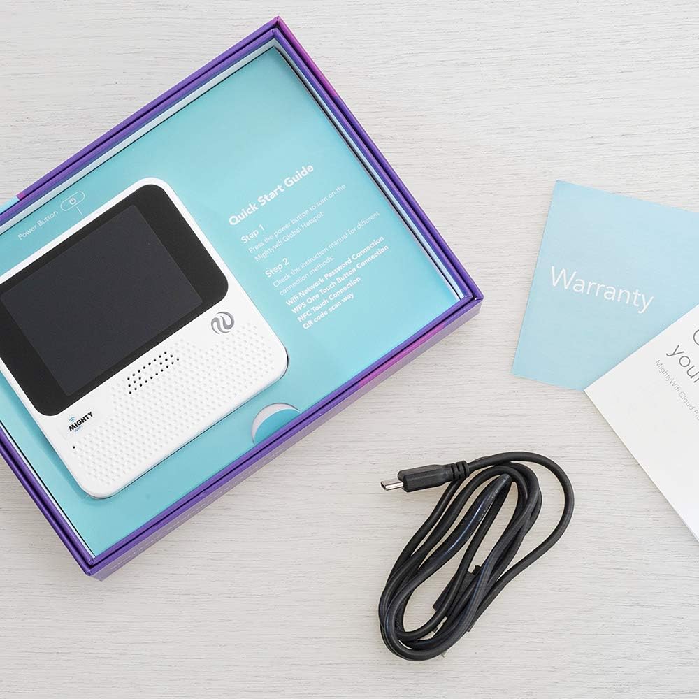 Portable 4G WiFi Hotspot Router with 10 GB Data S7627