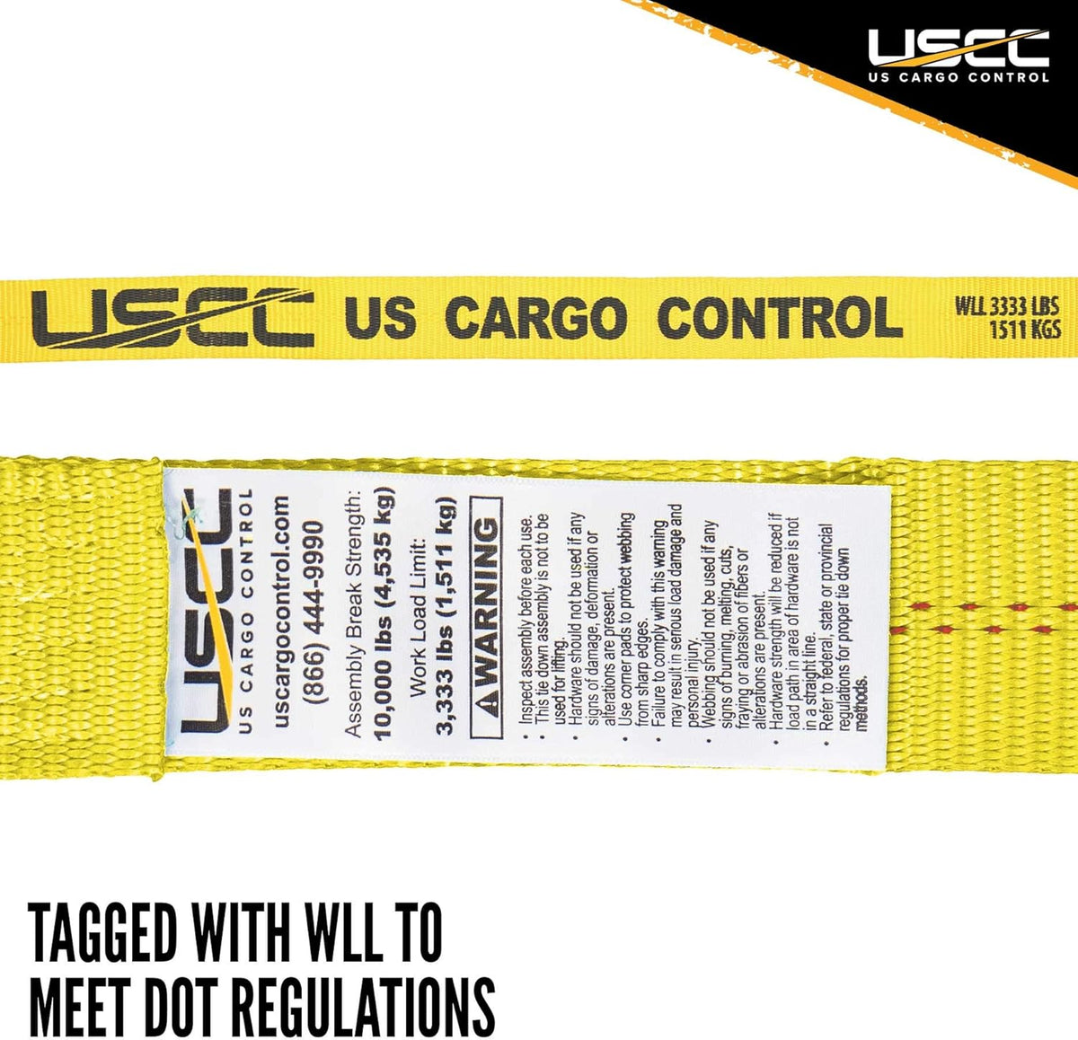2 Inch x 30 Foot Ratchet Straps with Chain Extension 4 Pack X741