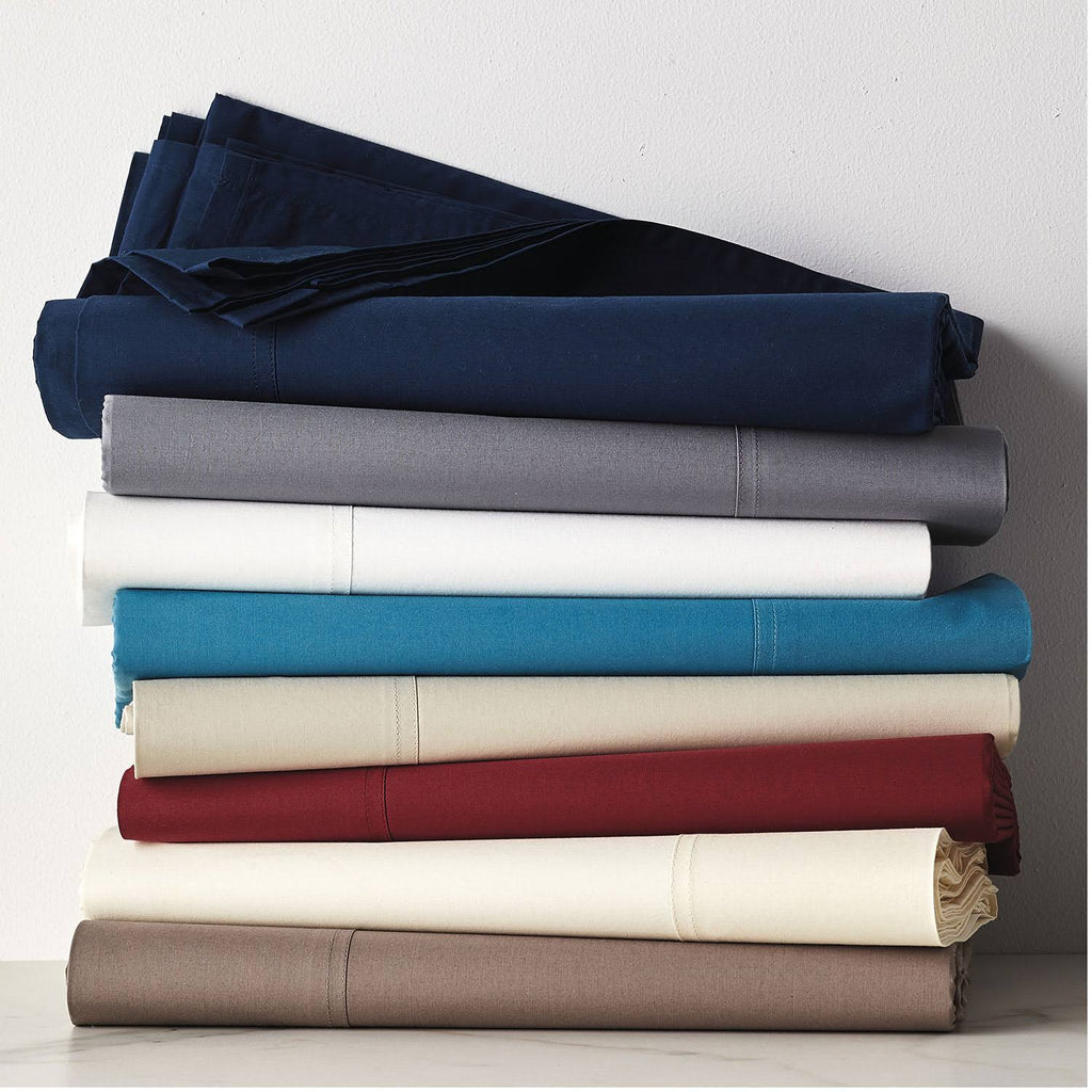 White King Supima Cotton Percale Flat Sheet T91888