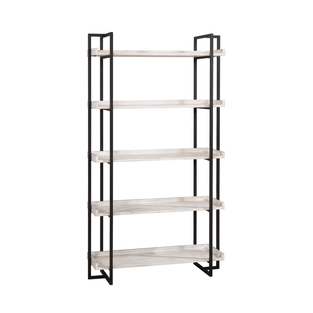 Antique White Bookshelf Y264