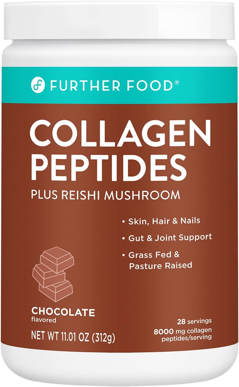 Dark Chocolate Collagen Peptide Powder, 70 Servings Pack of 2 Y14936
