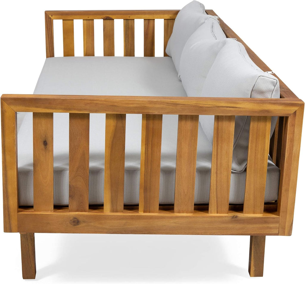 3 Seater Acacia Wood Daybed C877