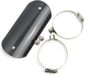 Stainless Steel Motorcycle Exhaust Heat Shield with 2 Clamps G363
