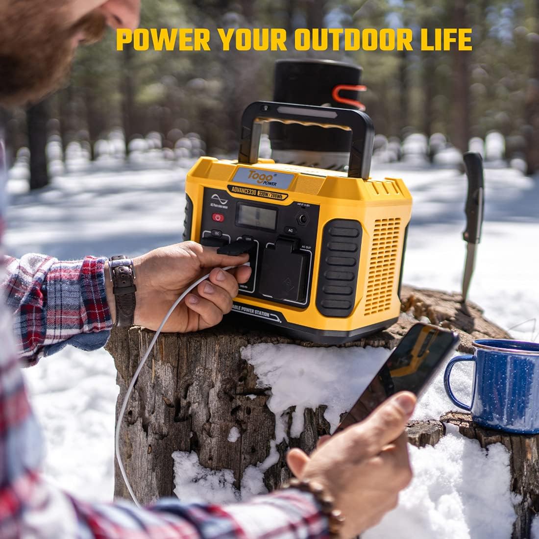 Portable Power Station 288Wh Lithium Battery 330W Z2466