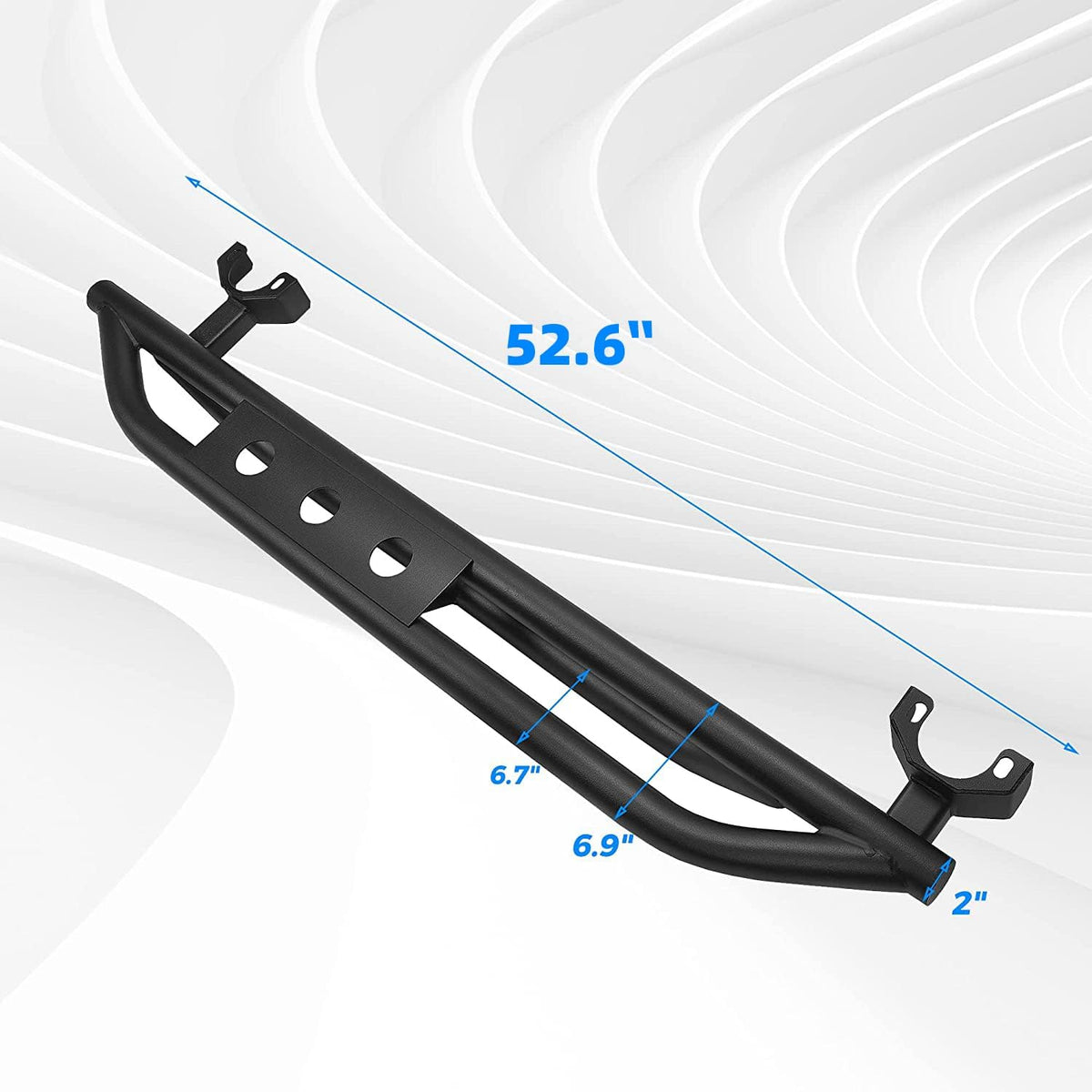 Black Steel Side Step O7853