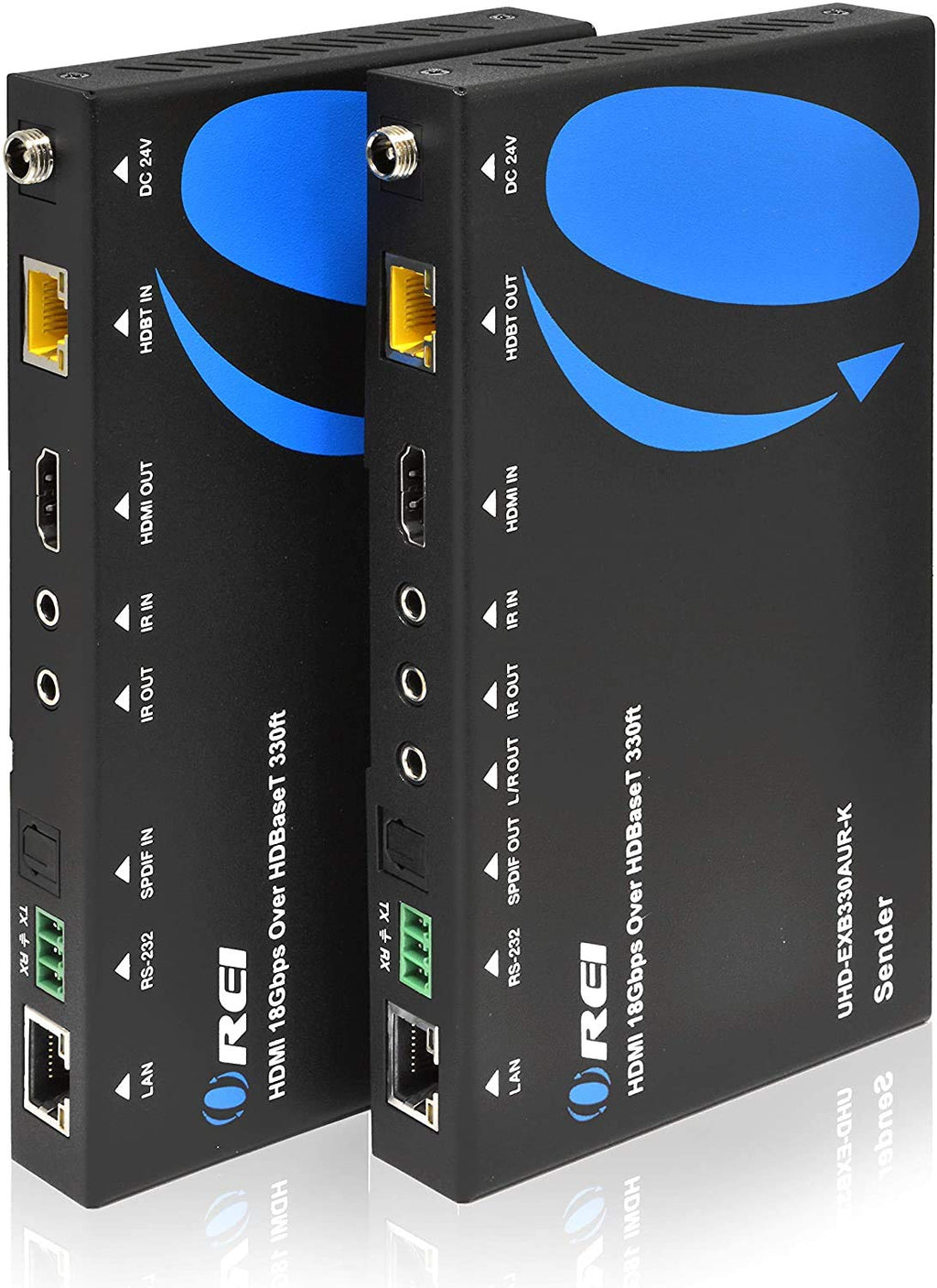 4K HDMI Extender Balun Over Single CAT5e/6/7 Cable L41665