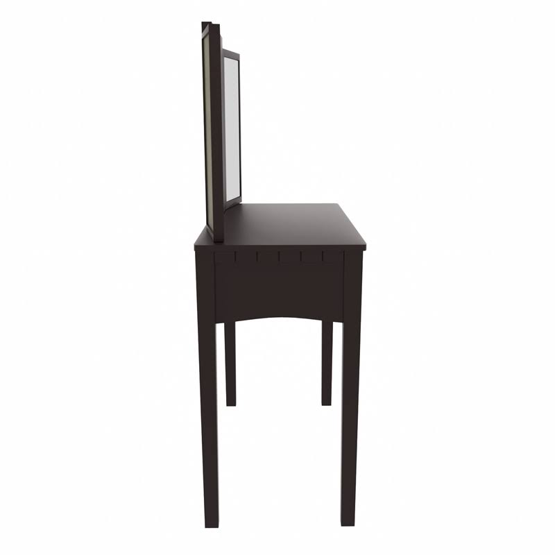 Espresso Wood 3-Piece Vanity Set P491