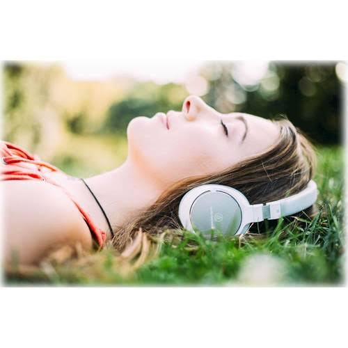 White Wireless On-Ear Headphones Y293