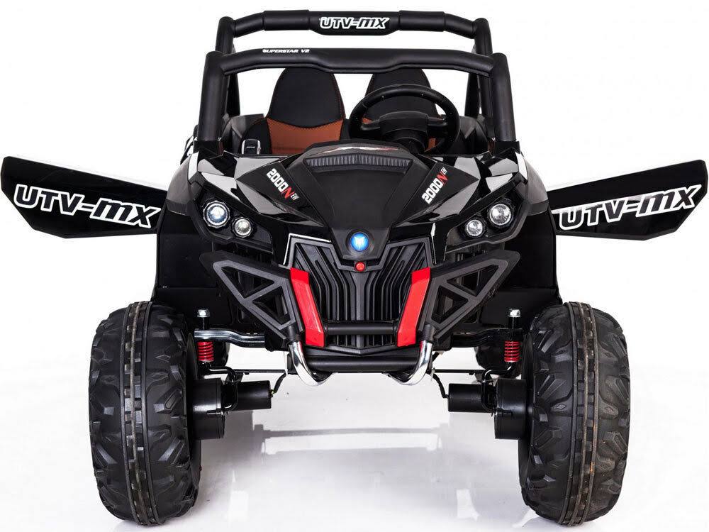 12V Black Kids Electric Ride on Car C696022