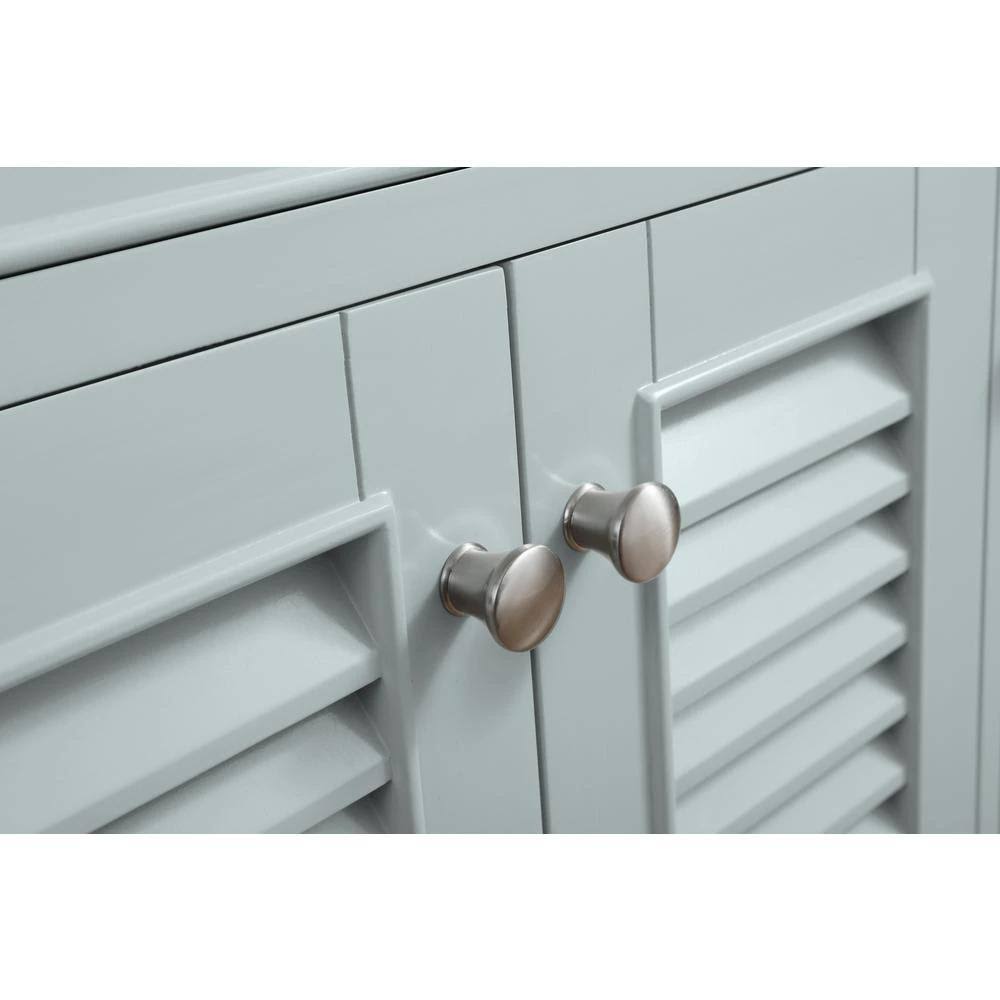 60 in. Light Green Bathroom Vanity Cabinet X7718