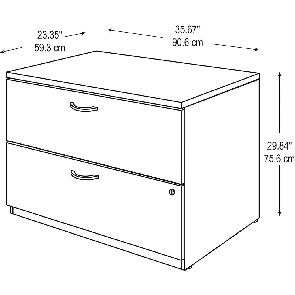 2 Drawer Lateral File Cabinet K260