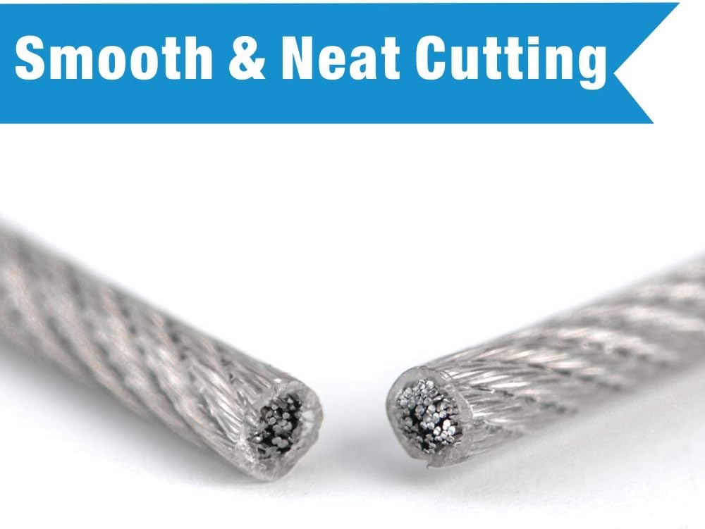 Swaging Tool Wire Rope Crimping Tools with Cable Cutter Pack of 2 F632