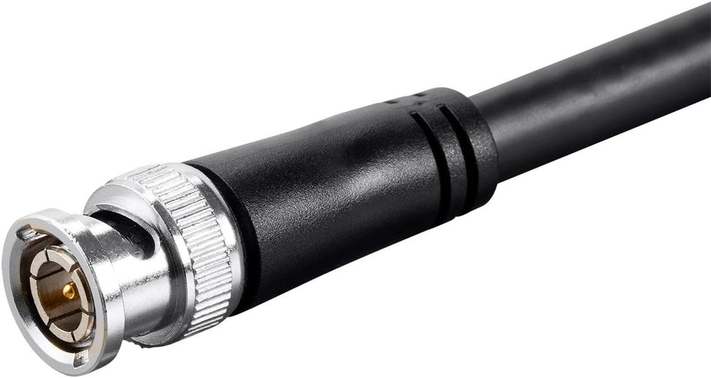 Black RG6 BNC Cable, 300ft C488524