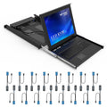 Cat6 LCD KVM Console 16 Port 1U 17'' Rack Mount KVM Switch Z20623