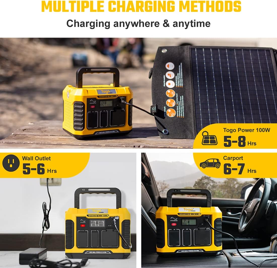 Portable Power Station 288Wh Lithium Battery 330W Z2466