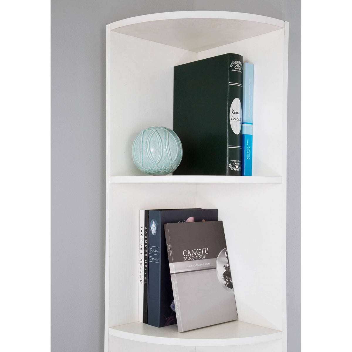 5 Tier Corner Wooden Bookcase Shelving Unit P5592