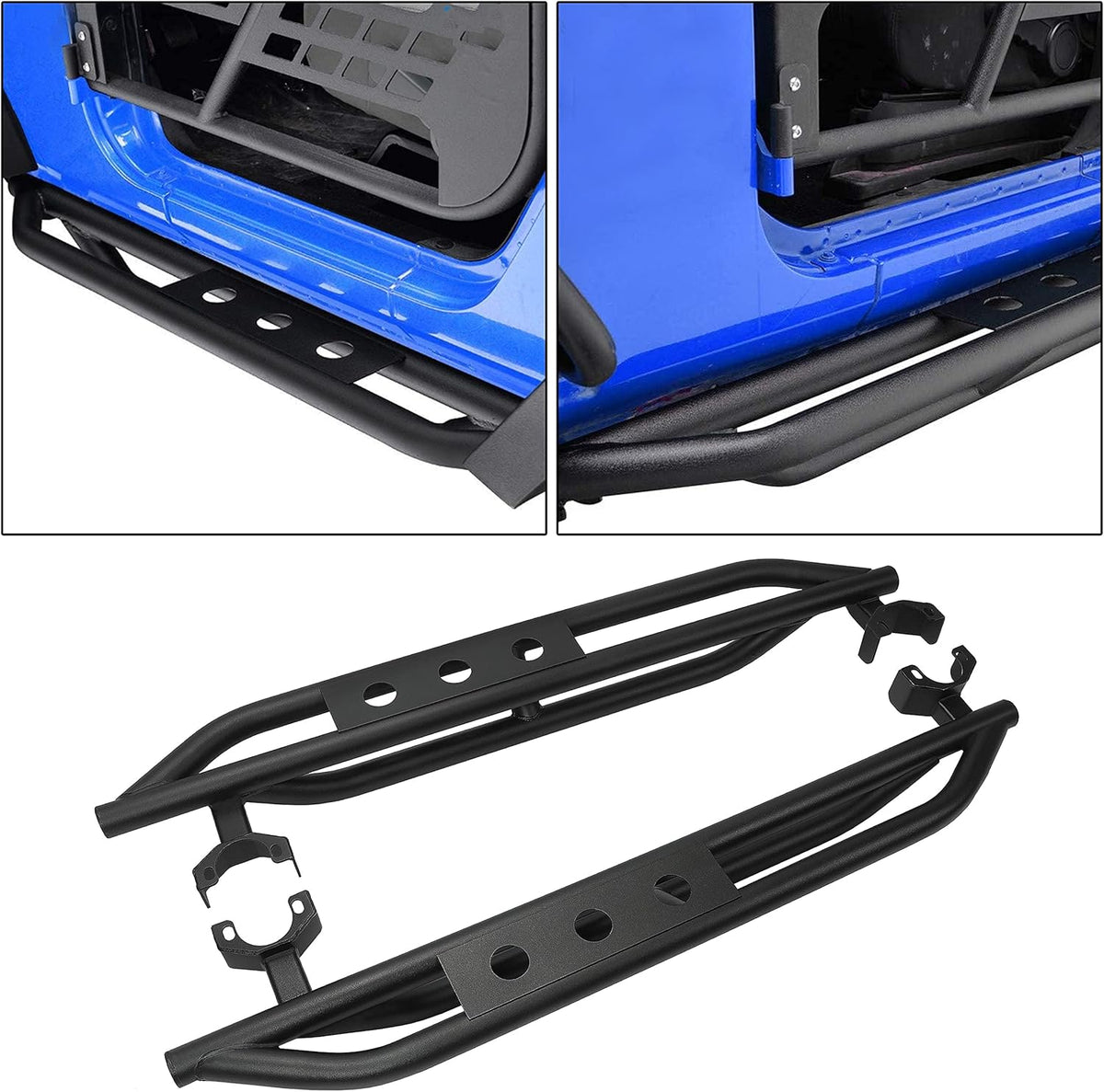 Black Steel Side Step O7853