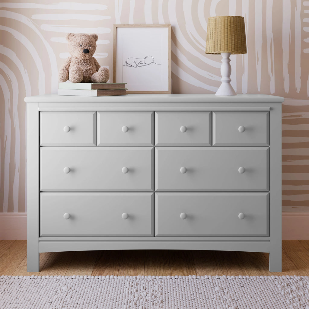 6 Drawer Double Dresser Y4581