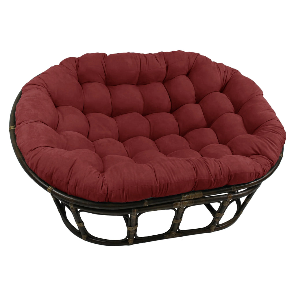 Solid Microsuede Double Papasan Cushion H79308