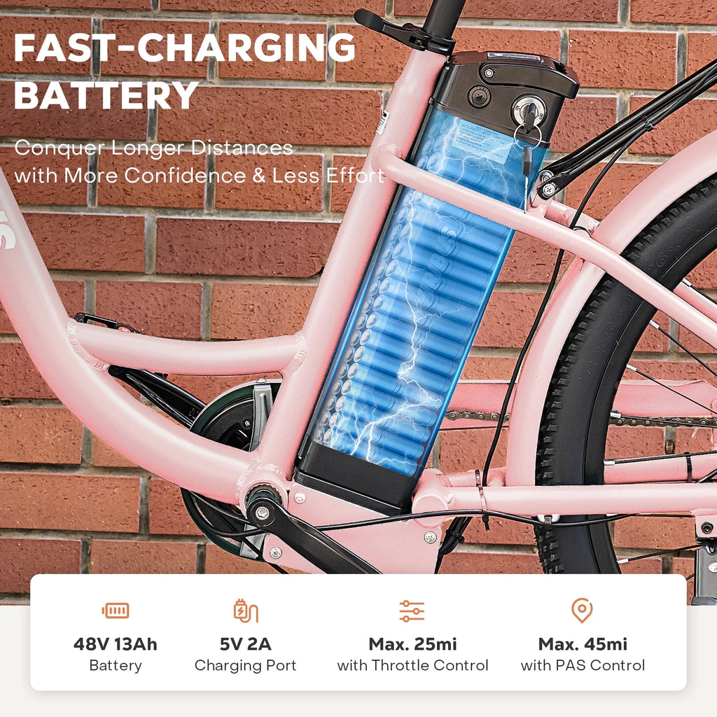 500W Electric Bike with 48V 13Ah Battery F3223