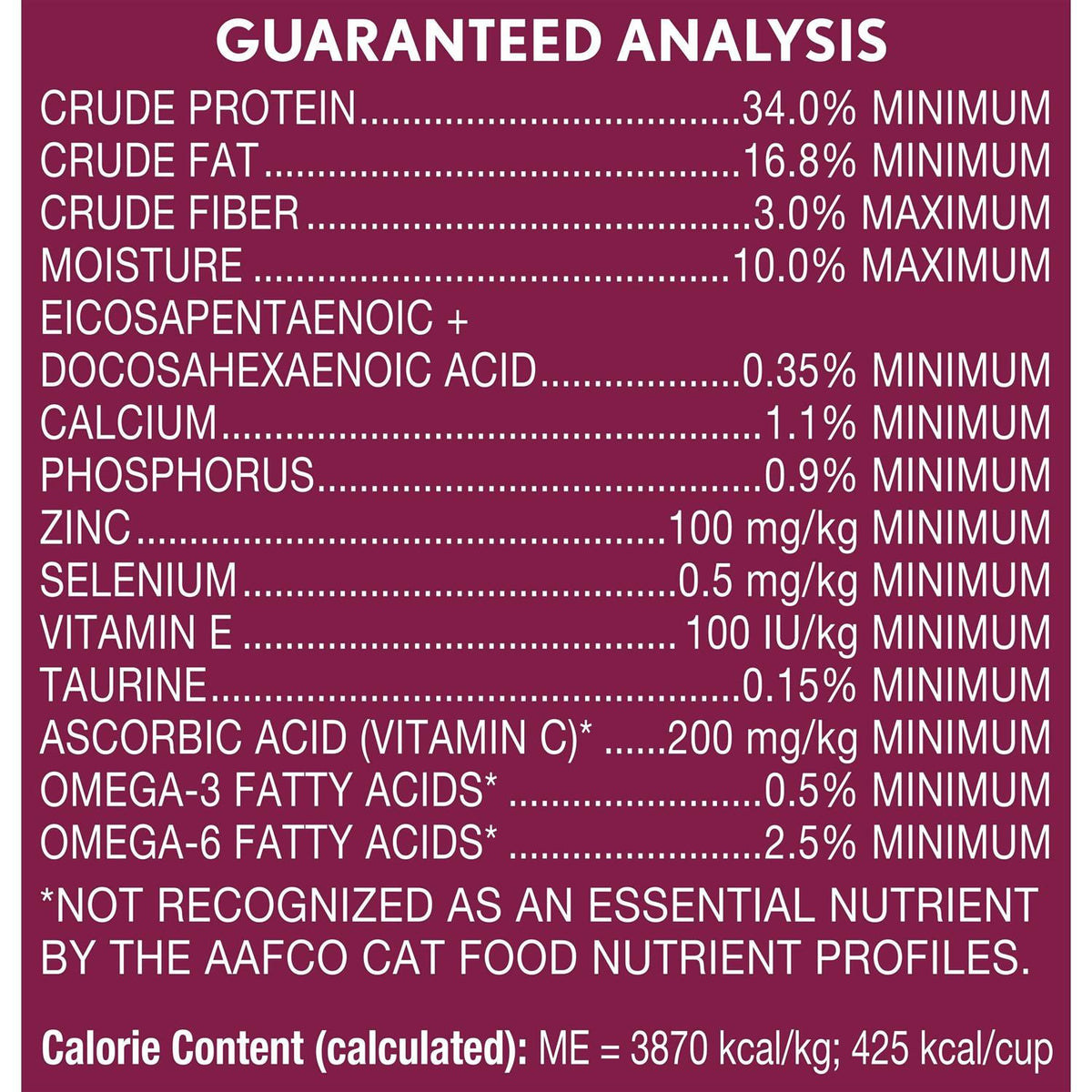 Dry Cat Food W570018