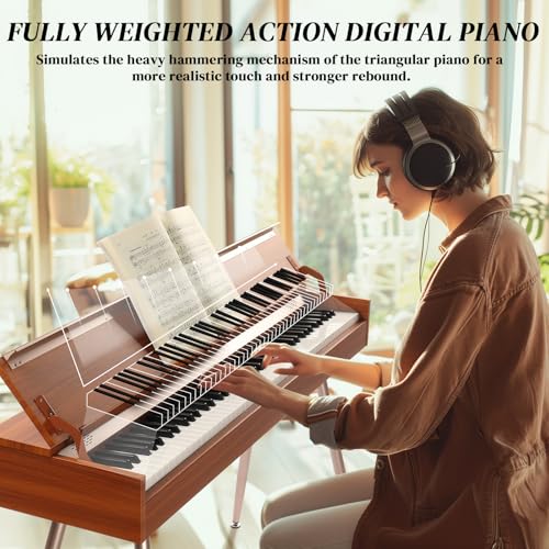 88 Keys Digital Piano with 3-Pedal Unit W4784