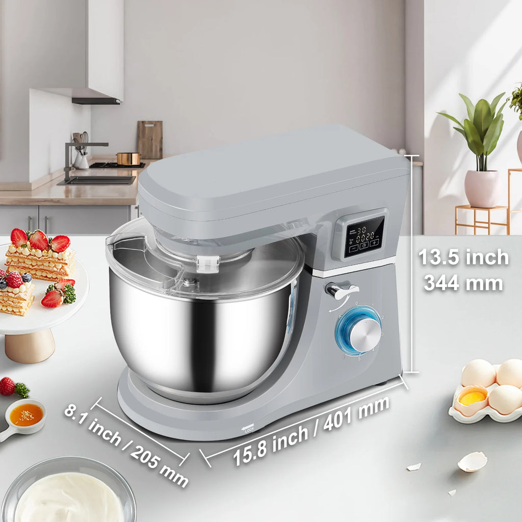 6-Speed Tilt-Head 7.4 Qt 450W Stand Mixer N3506