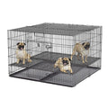 Puppy Playpen with Plastic and Floor Grid L456