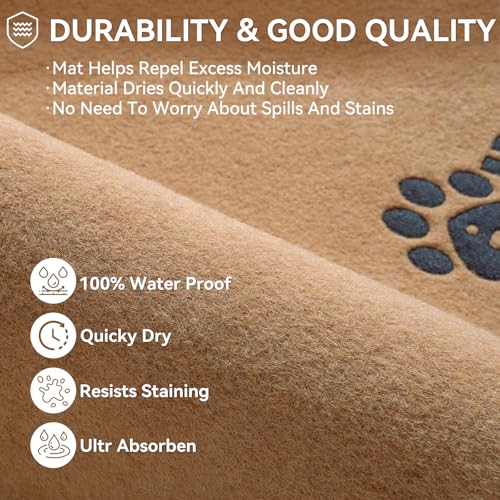 Brown 17x30 Non-Slip Outdoor Door Mat J681