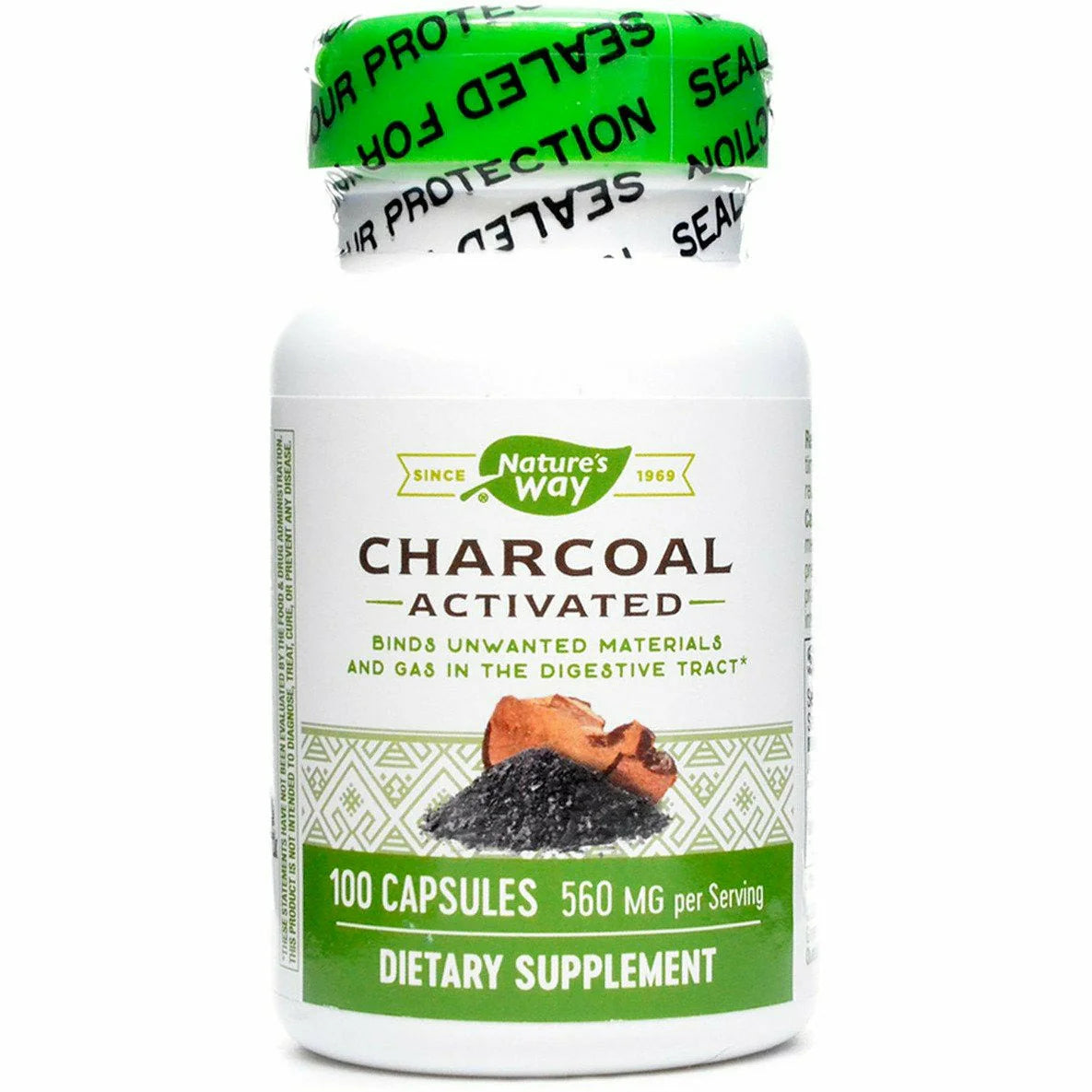 Charcoal Activated 100 caps Q268