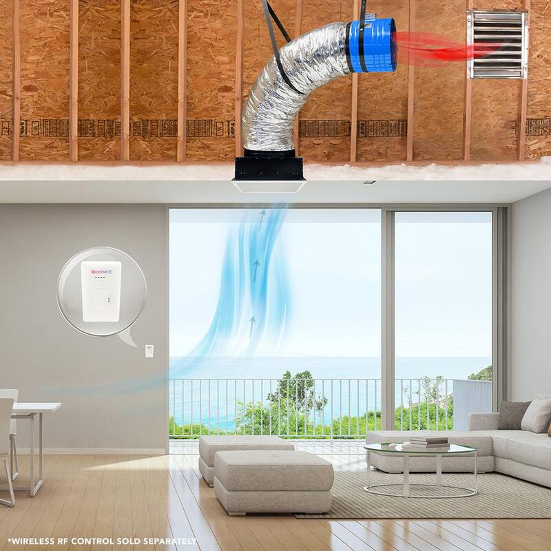 3126 CFM Whole House Fan E77656
