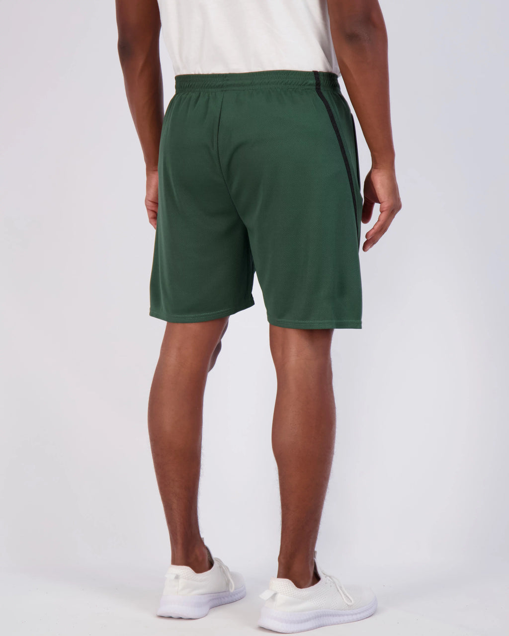 4 Pack Men's Quick Dry Mesh Athletic Shorts with Zipper Pockets Y7295