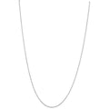 10 Karat White Gold Cable Chain C68113