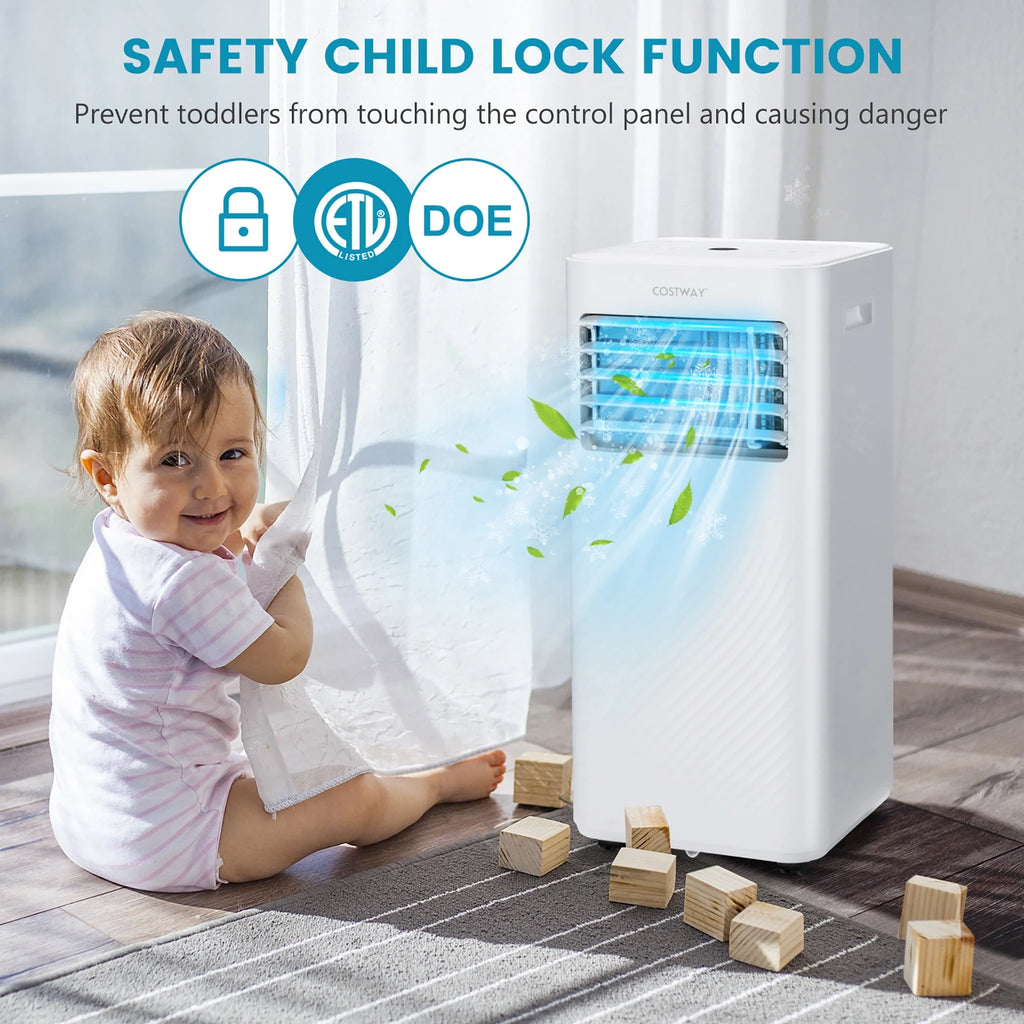 5000 BTU Portable Air Conditioner 4-in-1 N7631