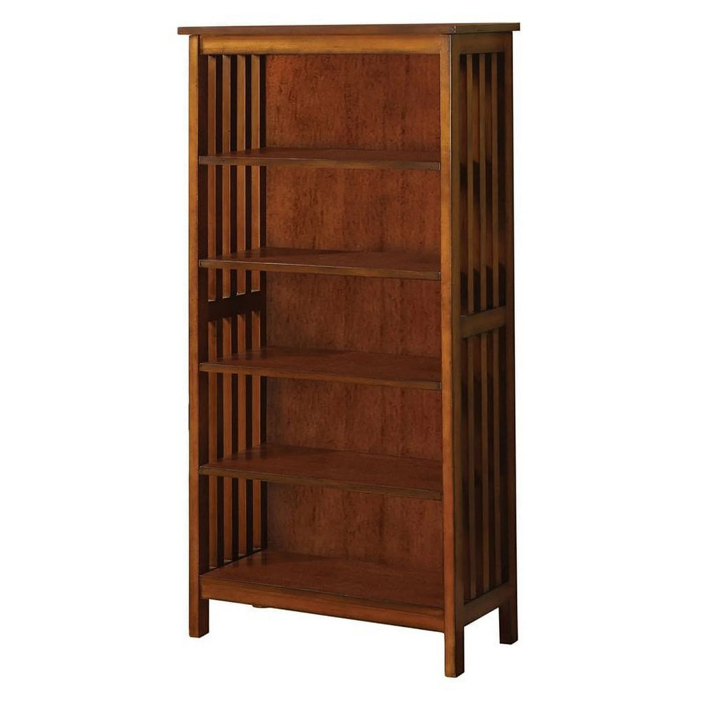 Antique Oak Wood Shelf and End Table Set L3548