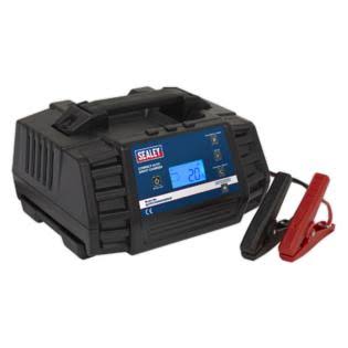 Compact Auto Smart Charger 12A 9-Cycle 12/24V Lithium Y166