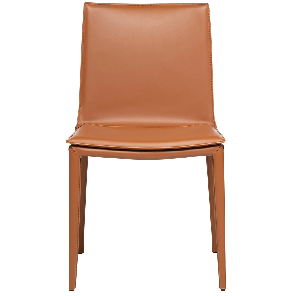White Leather Dining Chair N5061