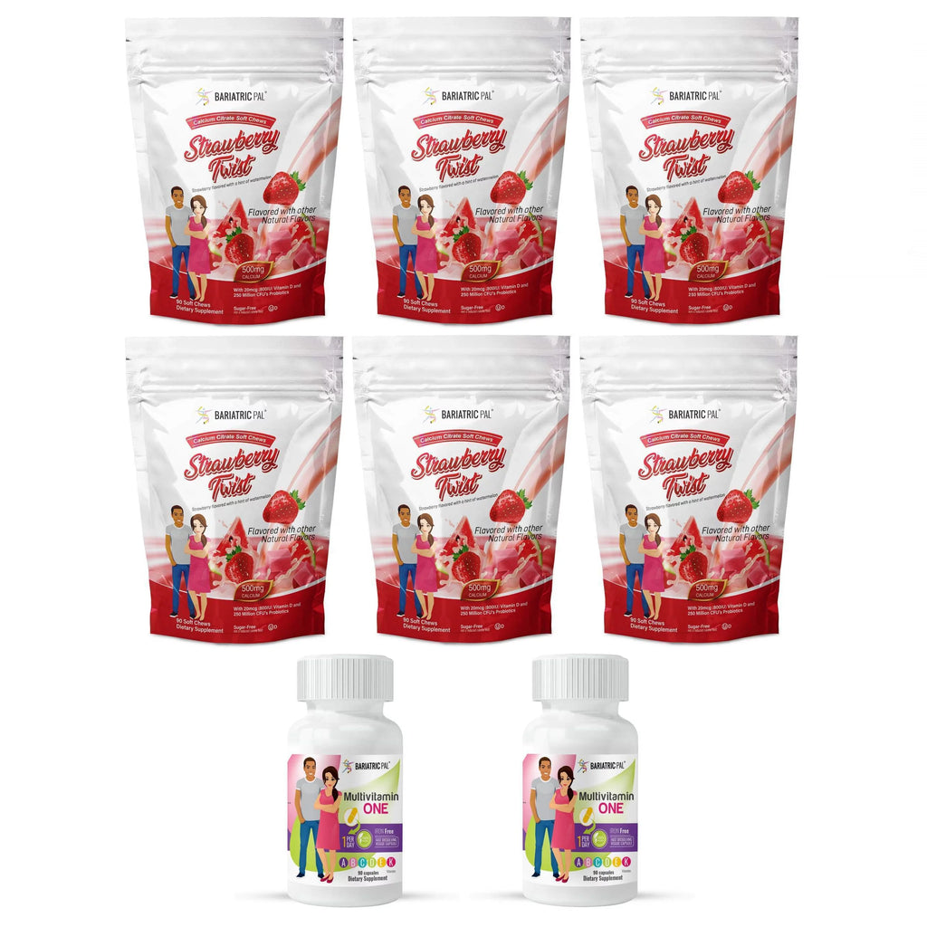 Capsules 6-Month Supply Iron Free Calcium Citrate Soft Chews G3299