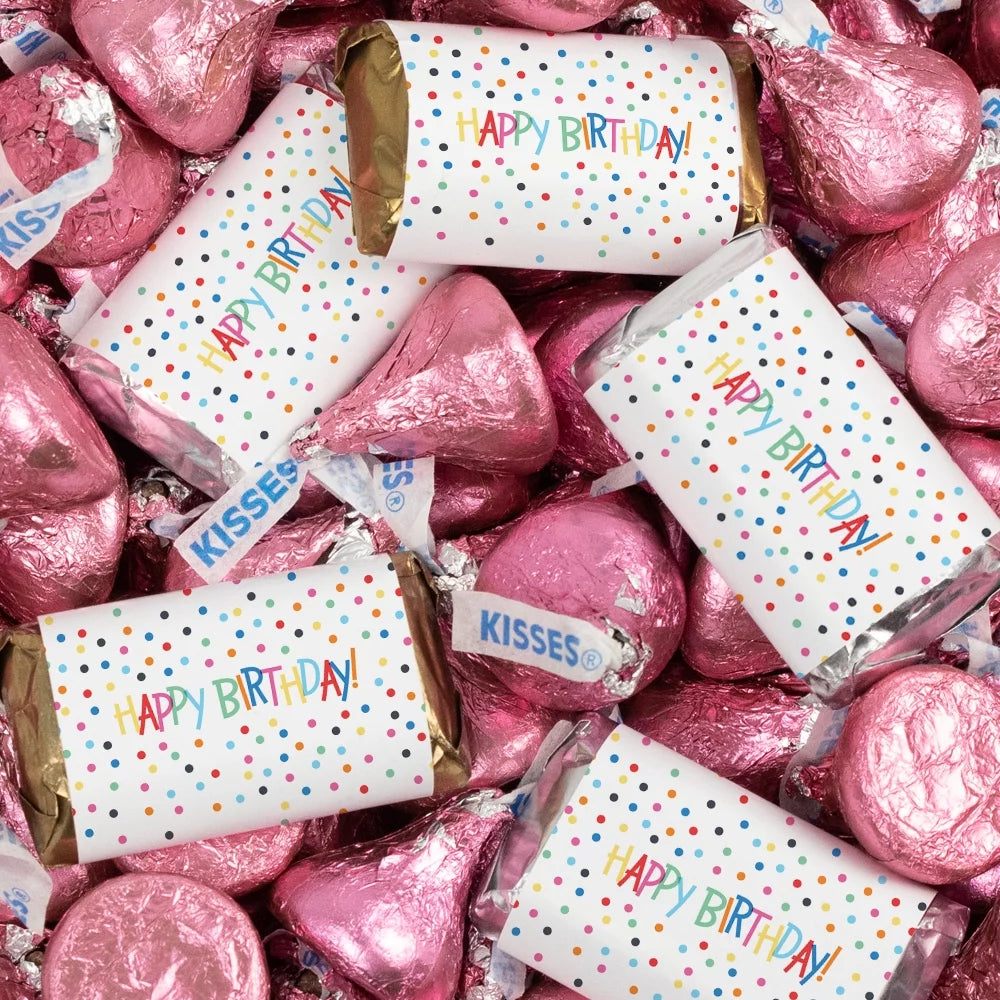 131 Pcs Birthday Candy Party Favors 1.65 lbs J267