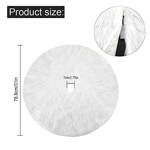 Plush Christmas Tree Skirt Y946