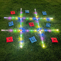 Giant Tic Tac Toe Yard Game with Light H454