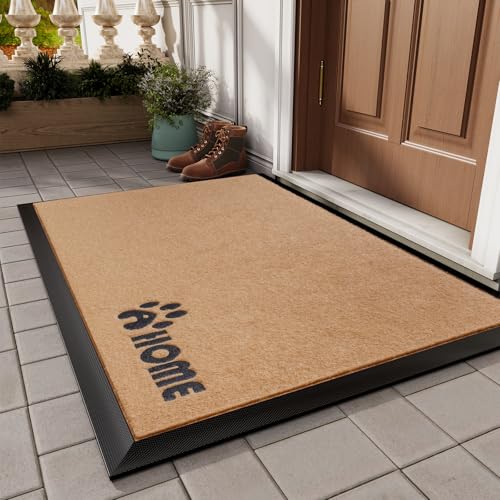 Brown 17x30 Non-Slip Outdoor Door Mat J681
