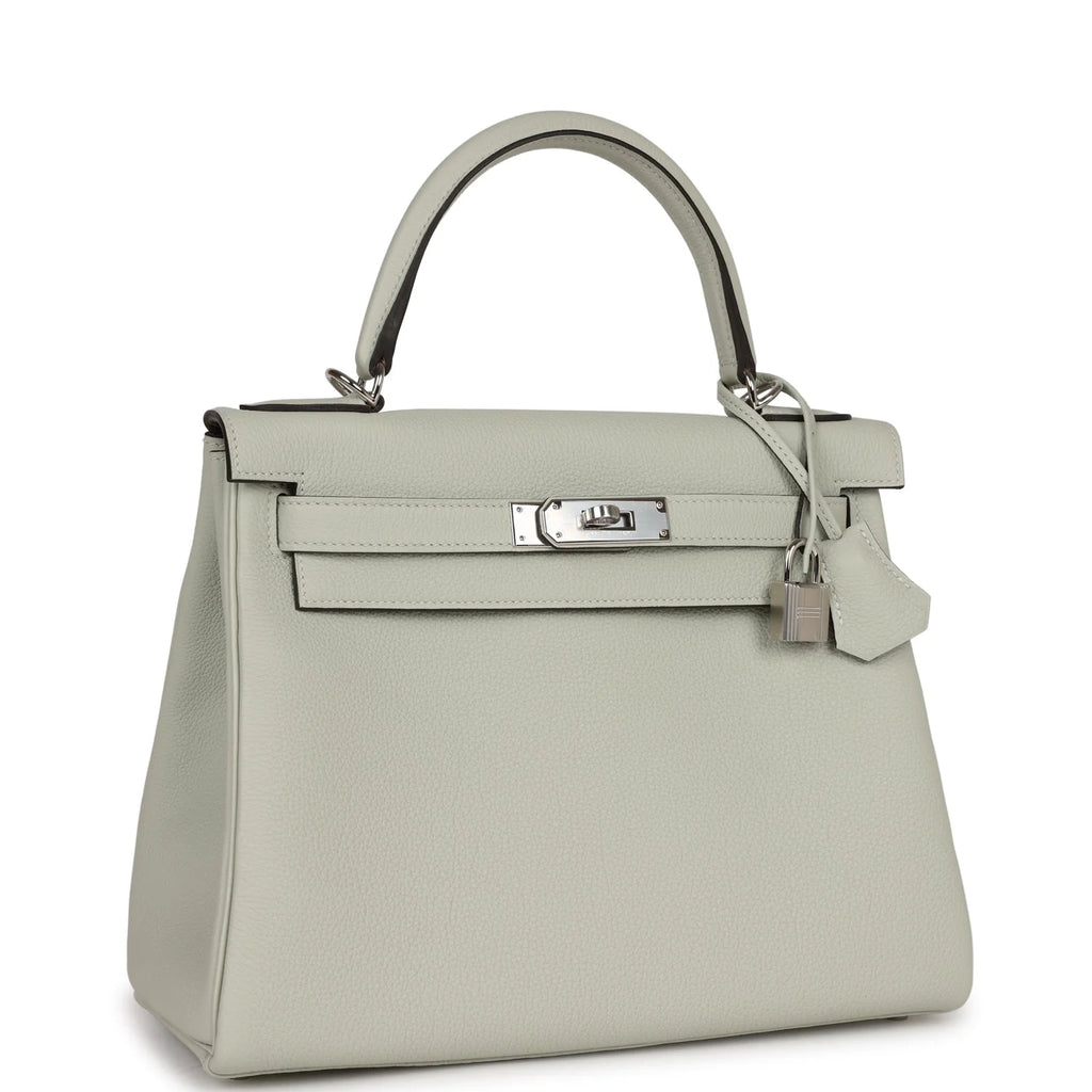 28 Gris Neve Togo Palladium Hardware Handbag S602227